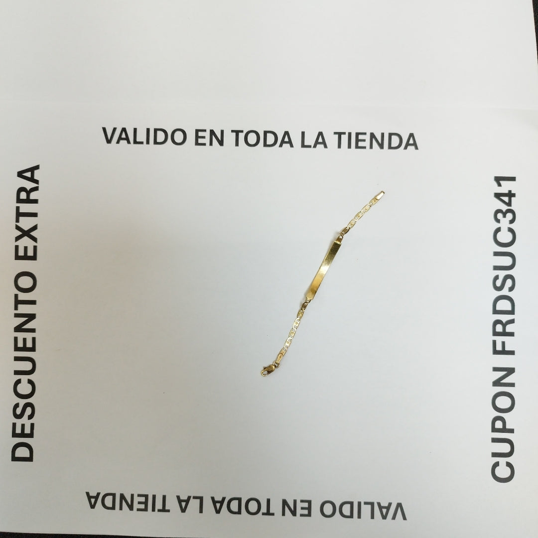 ESCLAVA. ORO. 14 K 2.8 GRMS (SEMINUEVO)