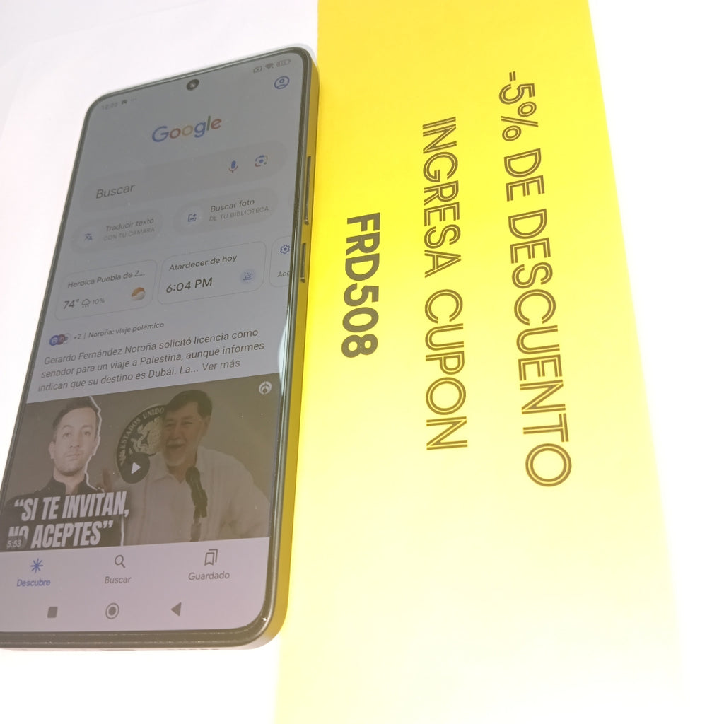 CELULAR XIAOMI POCO F6 24069PC21G 512 GB 12 GB RAM (SEMINUEVO)