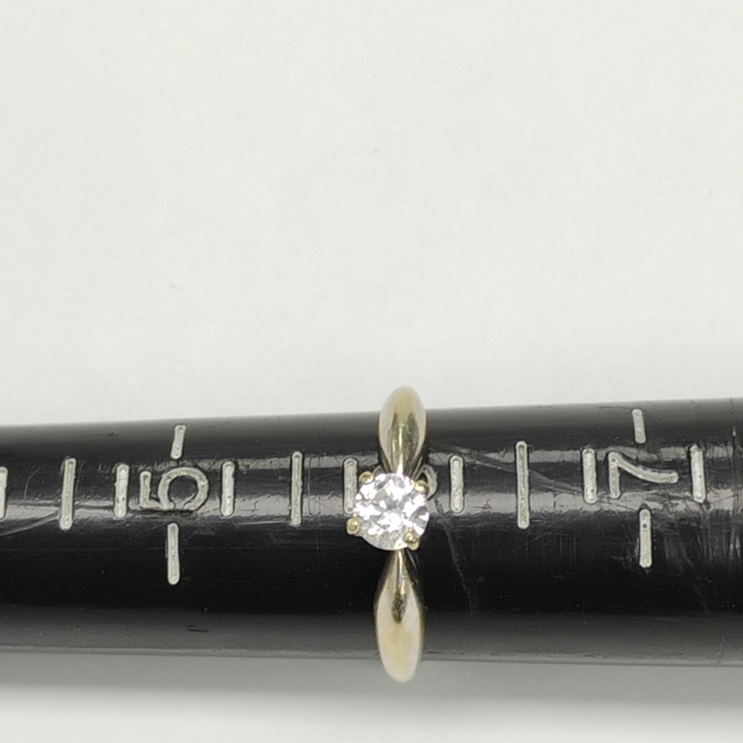 SOLITARIO ORO BLANCO 14 K 2,00 GRMS (SEMINUEVO)