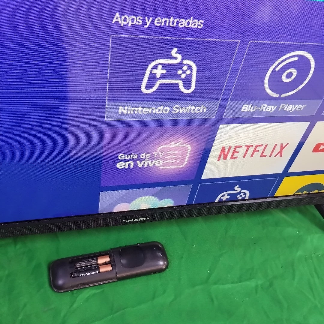 PANTALLA SHARP 2T-C32CF2UR (2020) 32" LED HD (SEMINUEVO)