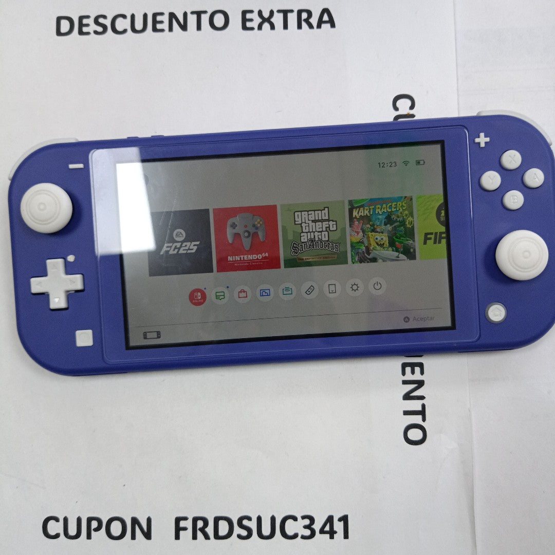 CONSOLA DE VIDEOJUEGO NINTENDO SWITCH LITE 32 GB (SEMINUEVO)