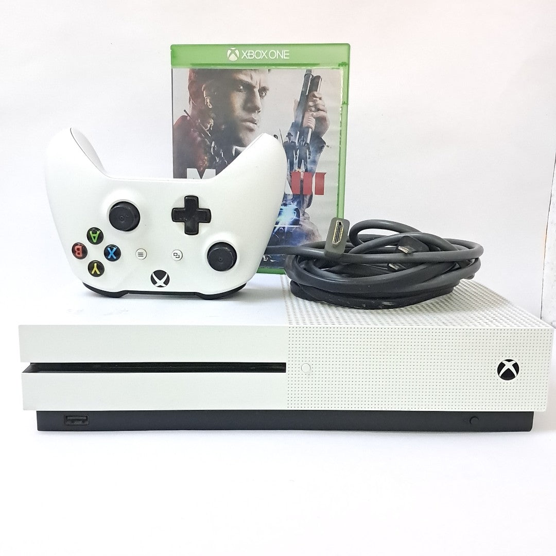 CONSOLA DE VIDEOJUEGO MICROSOFT XBOX ONE S 500 GB  (SEMINUEVO)