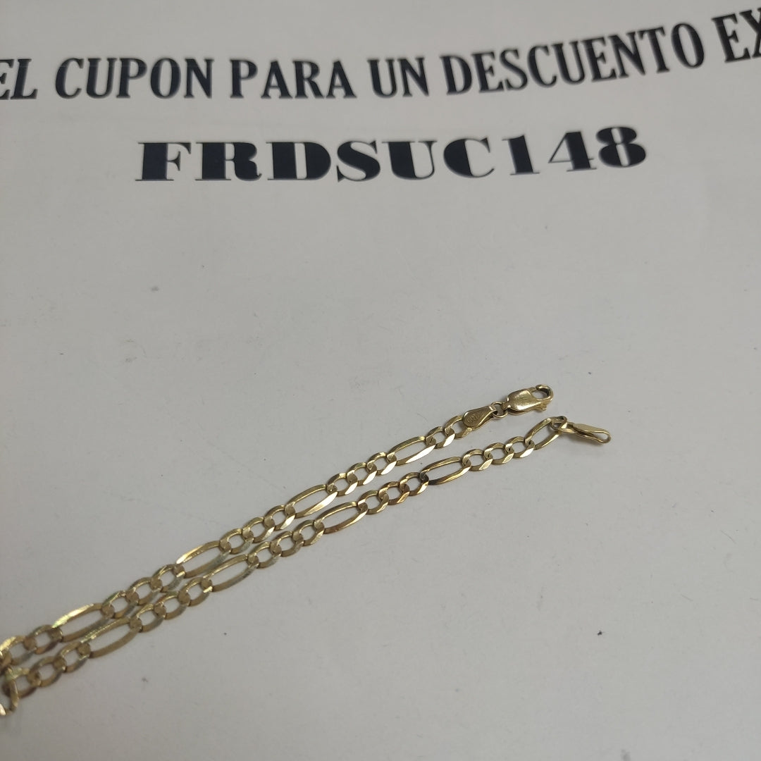 PULSERA. ORO. 14 K 3.5 GRMS (SEMINUEVO)