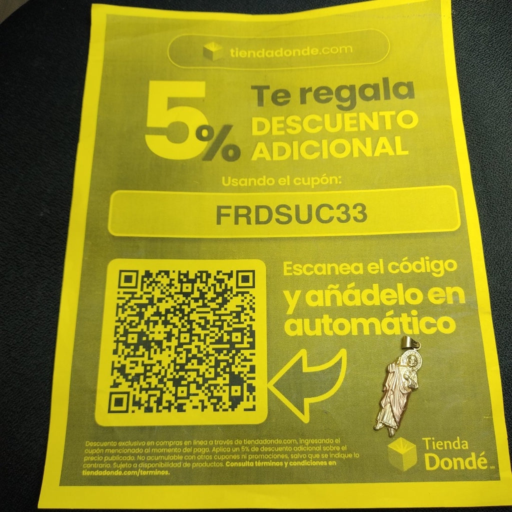 DIJE. ORO COMBINADO. 10 K 3.7 GRMS (SEMINUEVO)