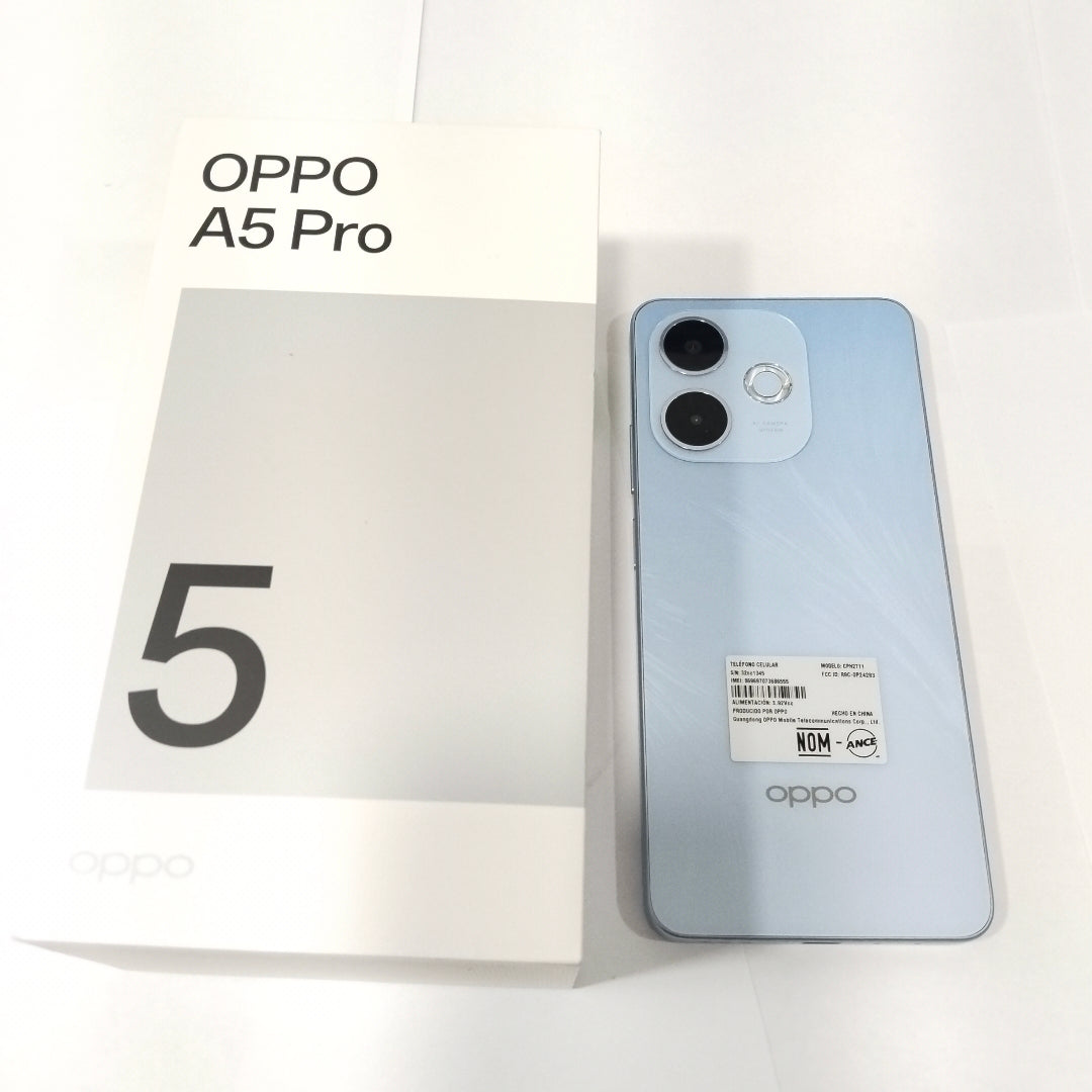 CELULAR OPPO  A5 PRO CPH2711 (2025) 256 GB 8 GB RAM (SEMINUEVO)