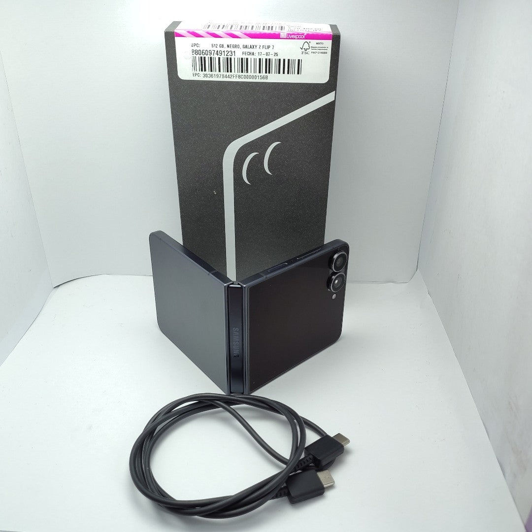 CELULAR SAMSUNG GALAXY Z FLIP 7 SM-F766B (2025) 512 GB 12 GB RAM (SEMINUEVO)