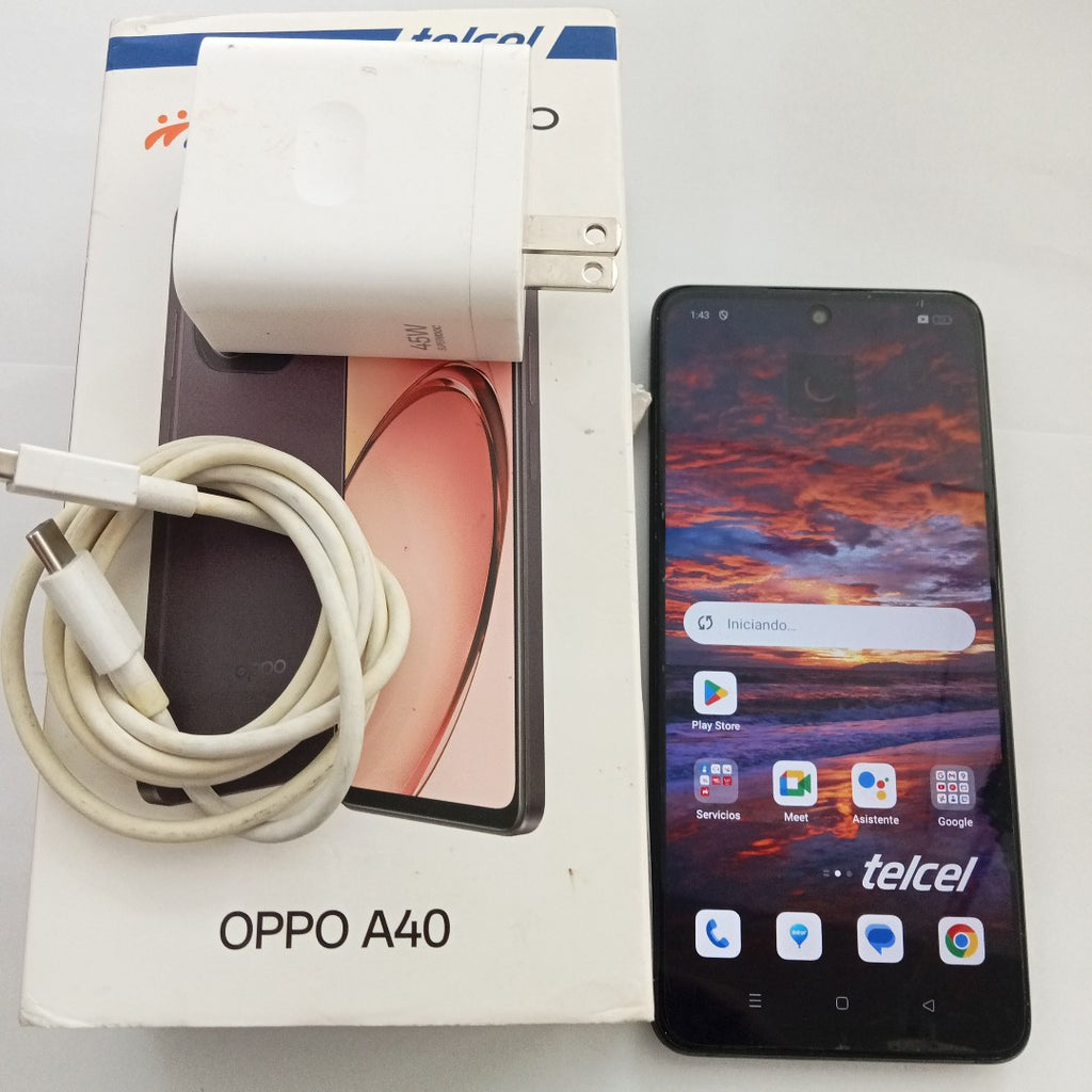 CELULAR OPPO  A40 CPH2669 (2024) 256 GB 4 GB RAM (SEMINUEVO)