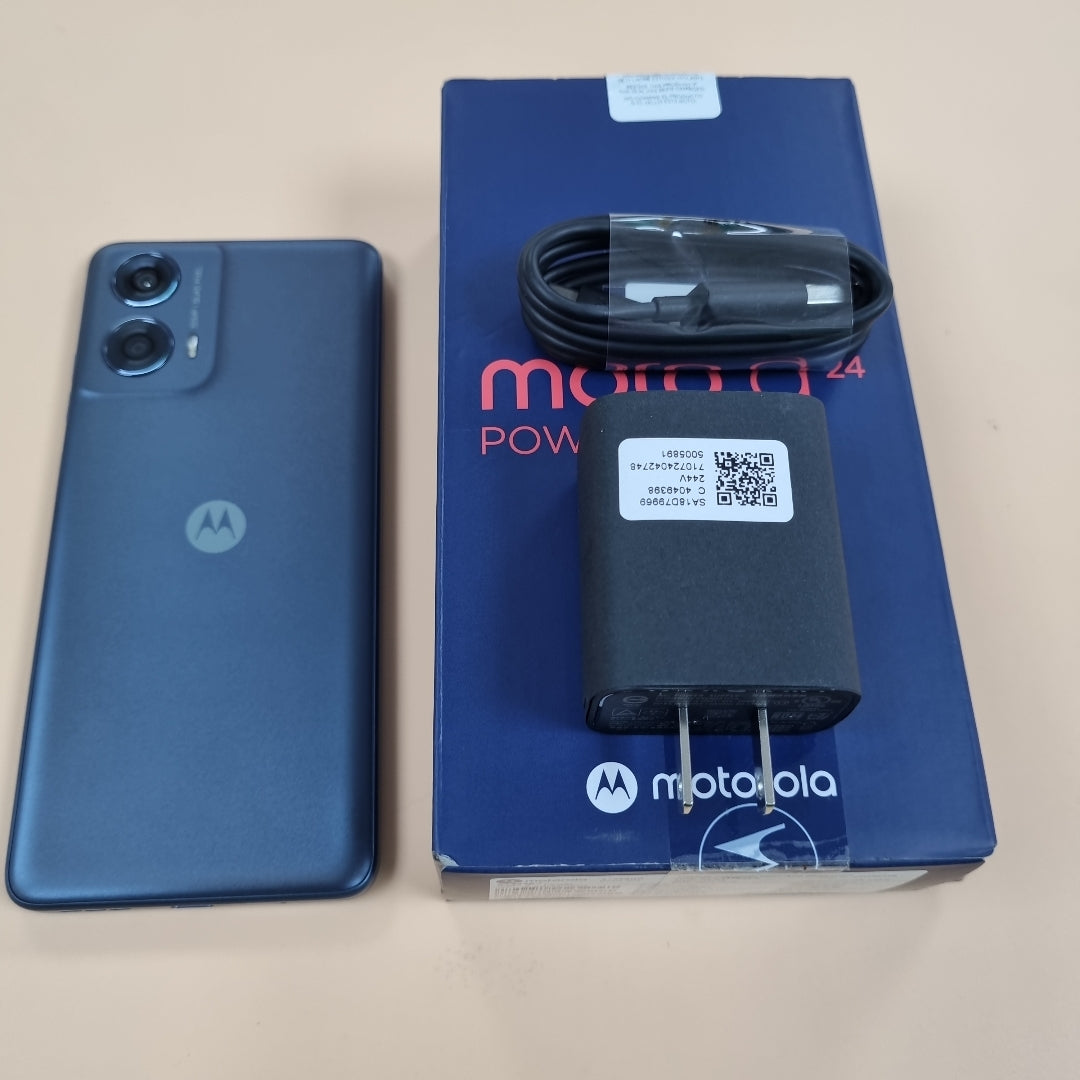 CELULAR MOTOROLA MOTO G24 POWER XT2425-1 (2024) 256 GB 4 GB RAM (SEMINUEVO)
