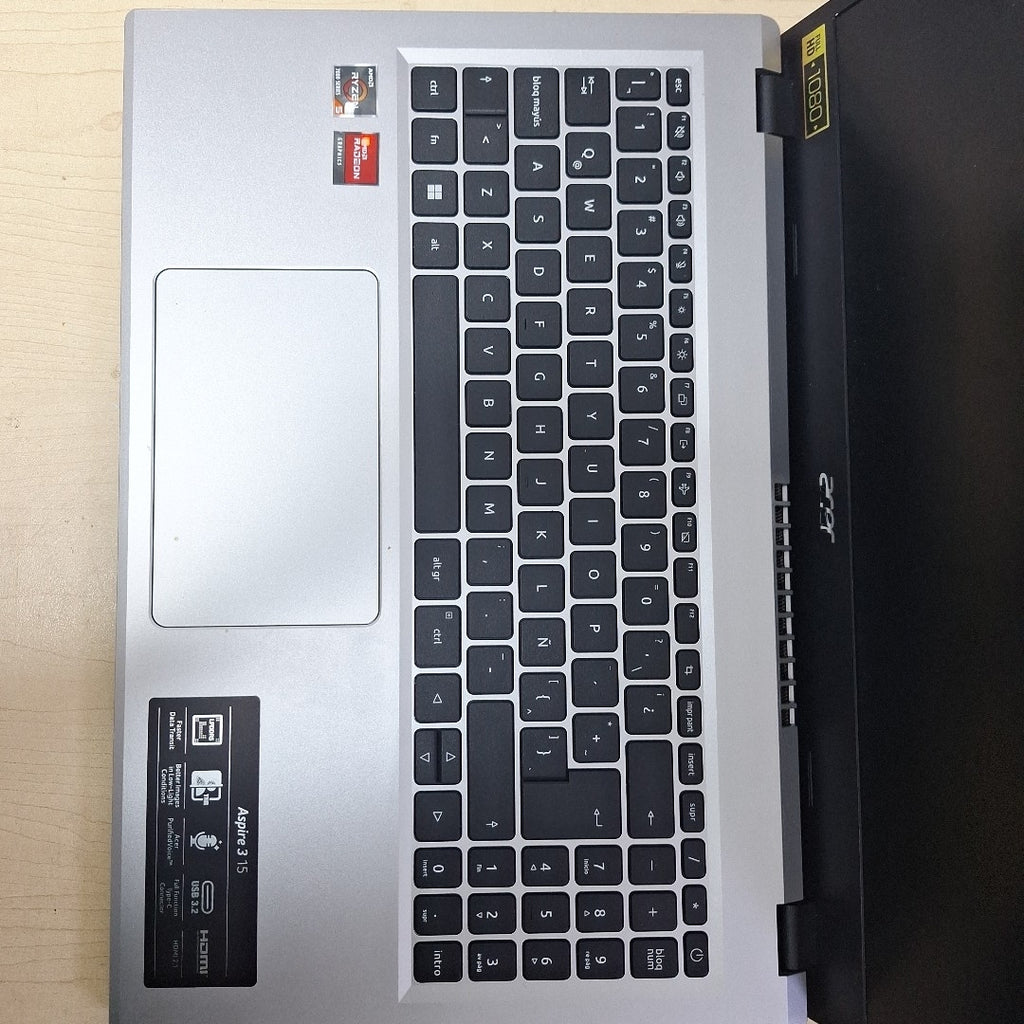 LAPTOP ACER ASPIRE 3 15 N23C3 (2023) 512 GB SSD 8 GB RAM