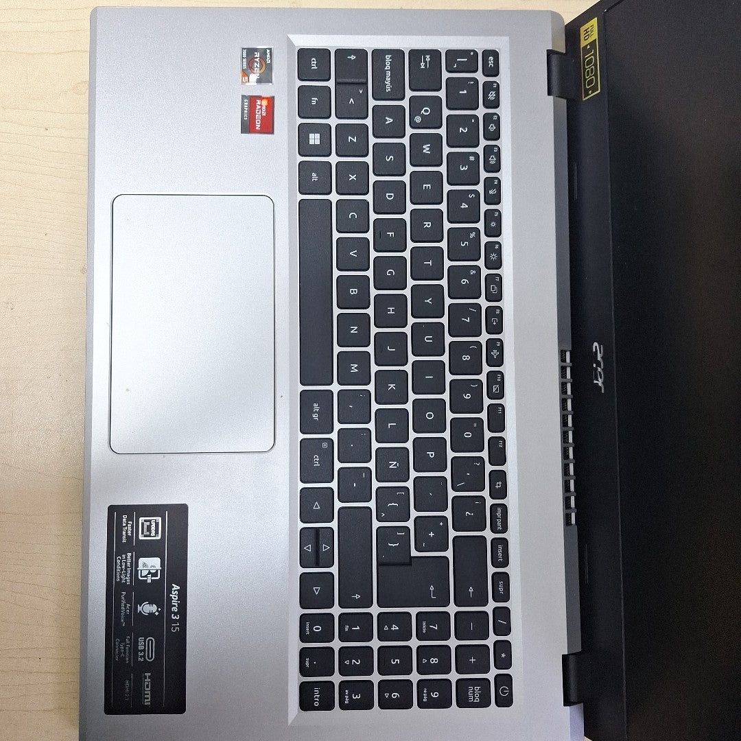 LAPTOP ACER ASPIRE 3 15 N23C3 (2023) 512 GB SSD 8 GB RAM
