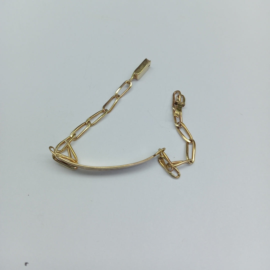 ESCLAVA. ORO. 10 K 3 GRMS (SEMINUEVO)