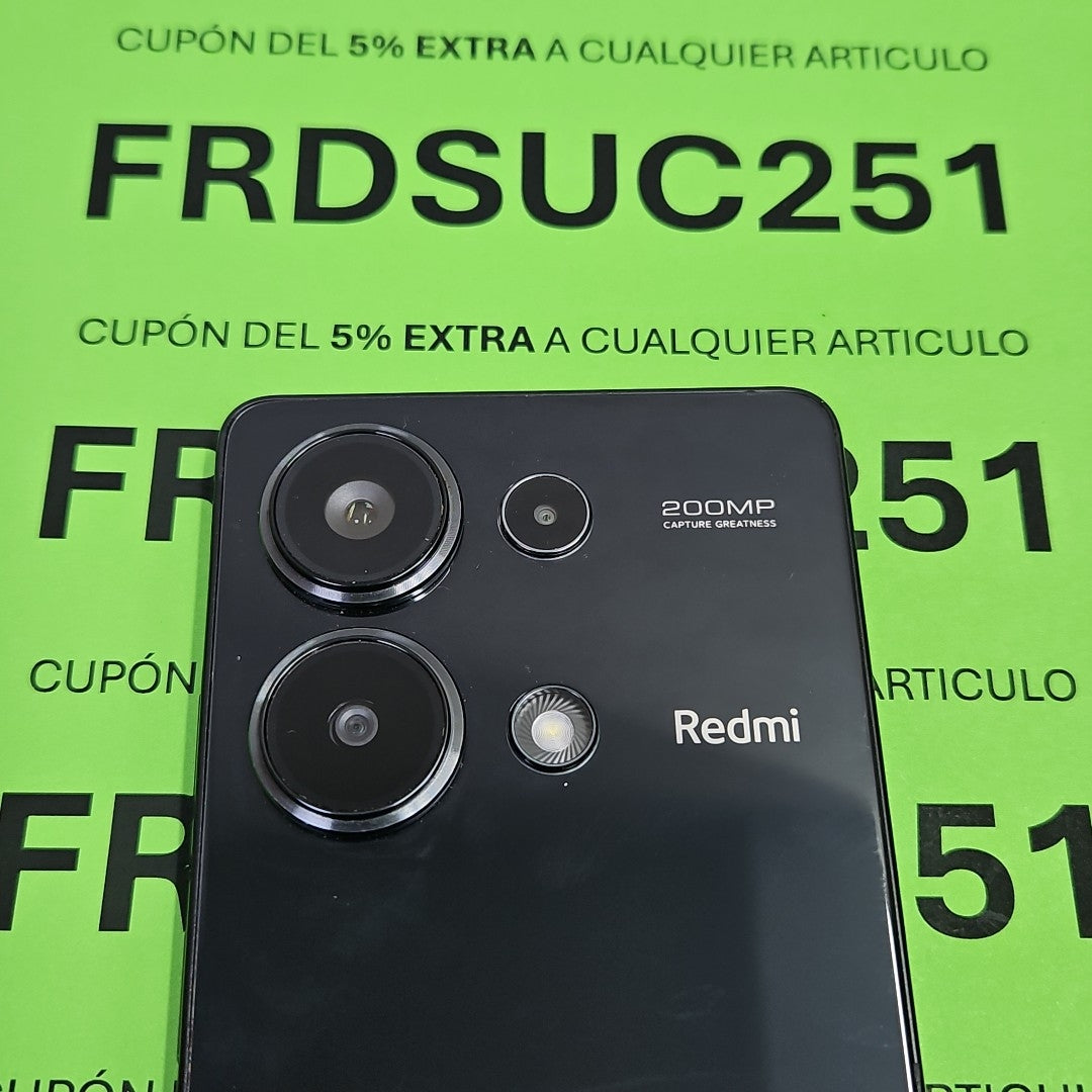 CELULAR XIAOMI REDMI NOTE 13 PRO 23117RA68G (2023) 256 GB 8 GB RAM (SEMINUEVO)