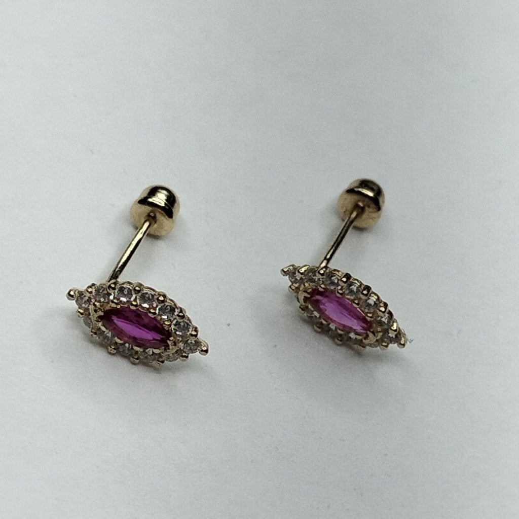 BROQUELES ORO 10K 1 (NUEVO)