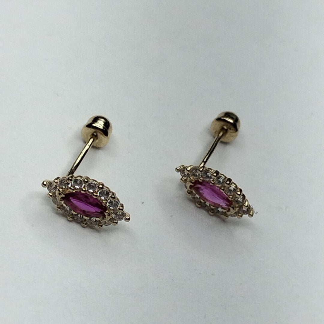 BROQUELES ORO 10K 1 (NUEVO)