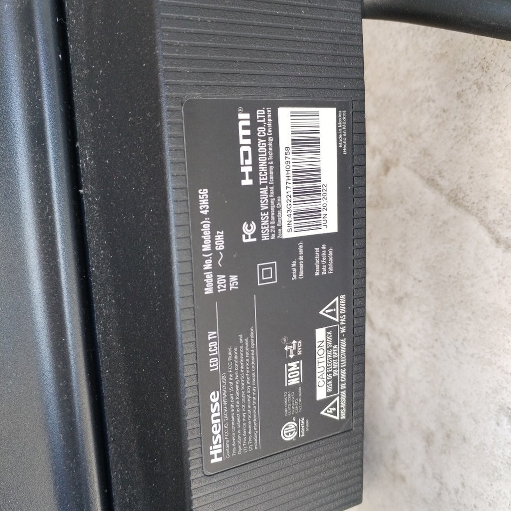 PANTALLA HISENSE 43H5G (2022) 43" LED FULL HD (SEMINUEVO)