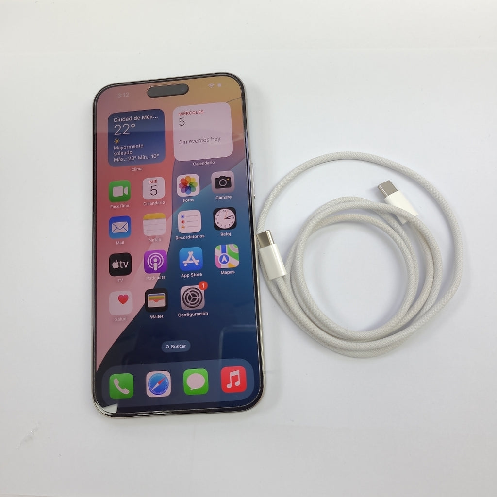 CELULAR APPLE IPHONE 15 PRO MAX A3105 (2023) 256 GB 8 GB RAM (SEMINUEVO)