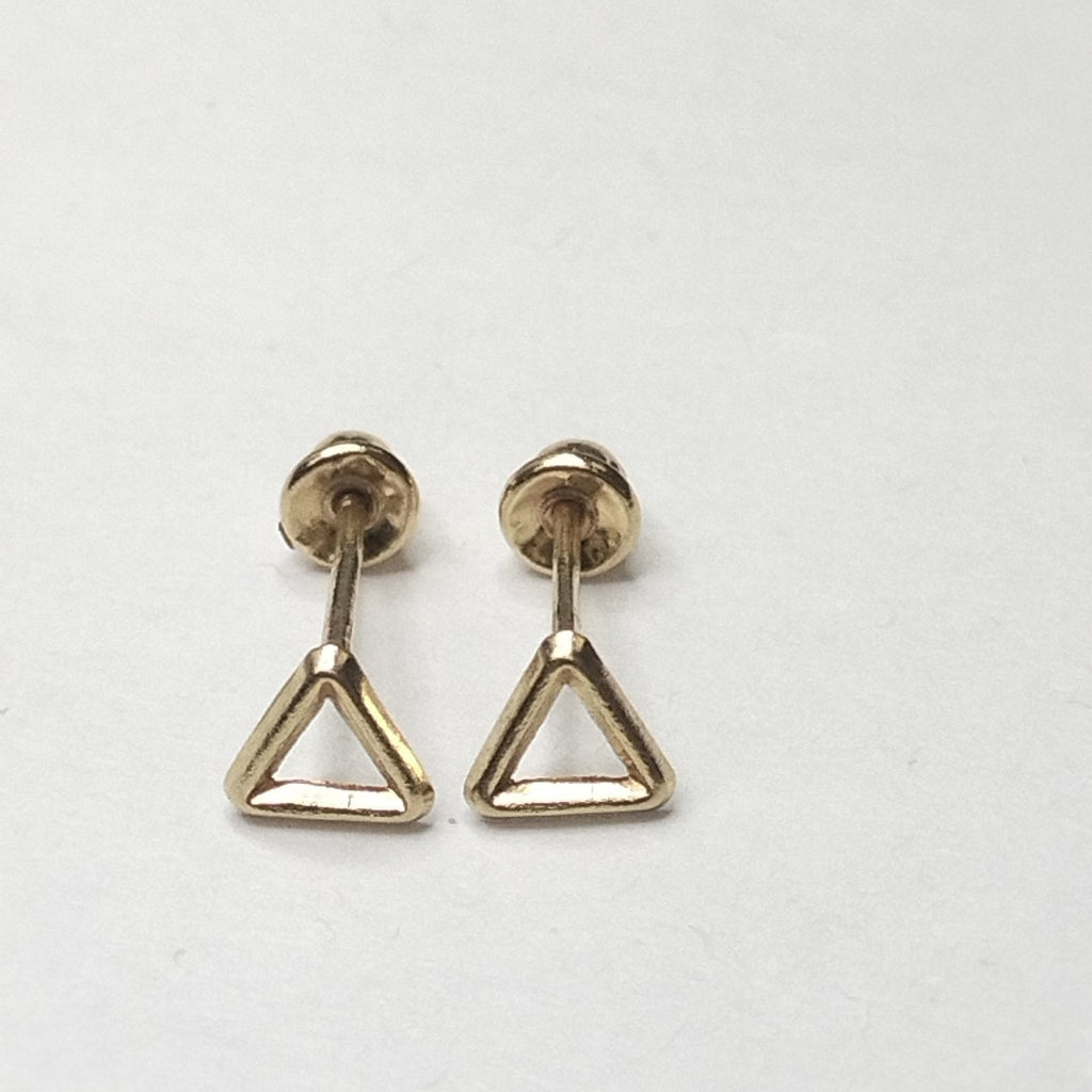 BROQUELES ORO 10K 1 (NUEVO)