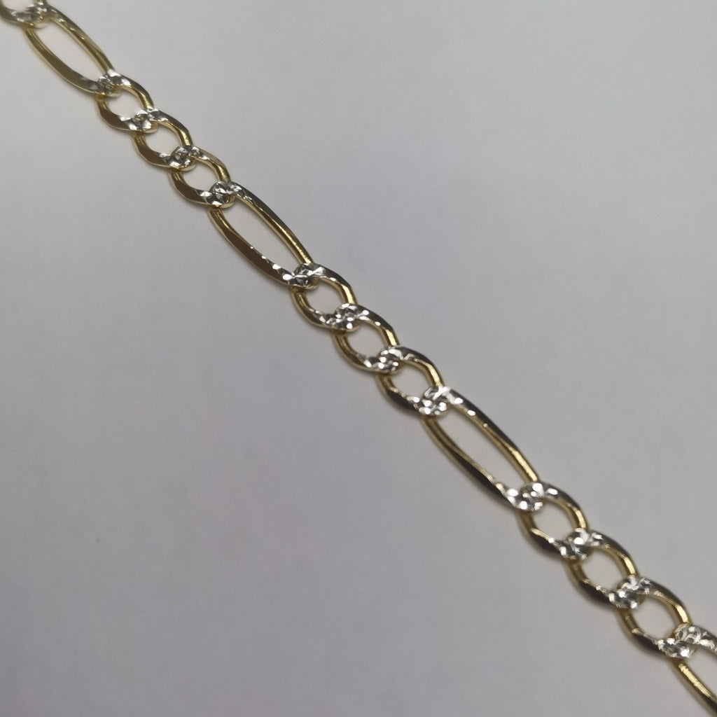 CADENAS CARTIER 3 1 DIAMANTADA ORO 14K 8.1 (NUEVO)