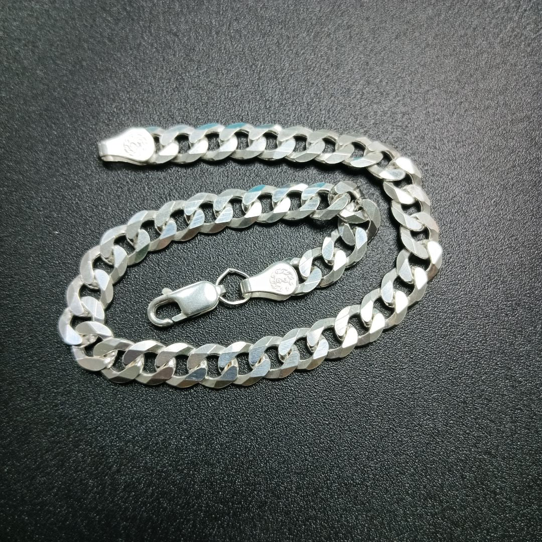 PULSERA BARBADA PLATA .925 10.7G (NUEVO)