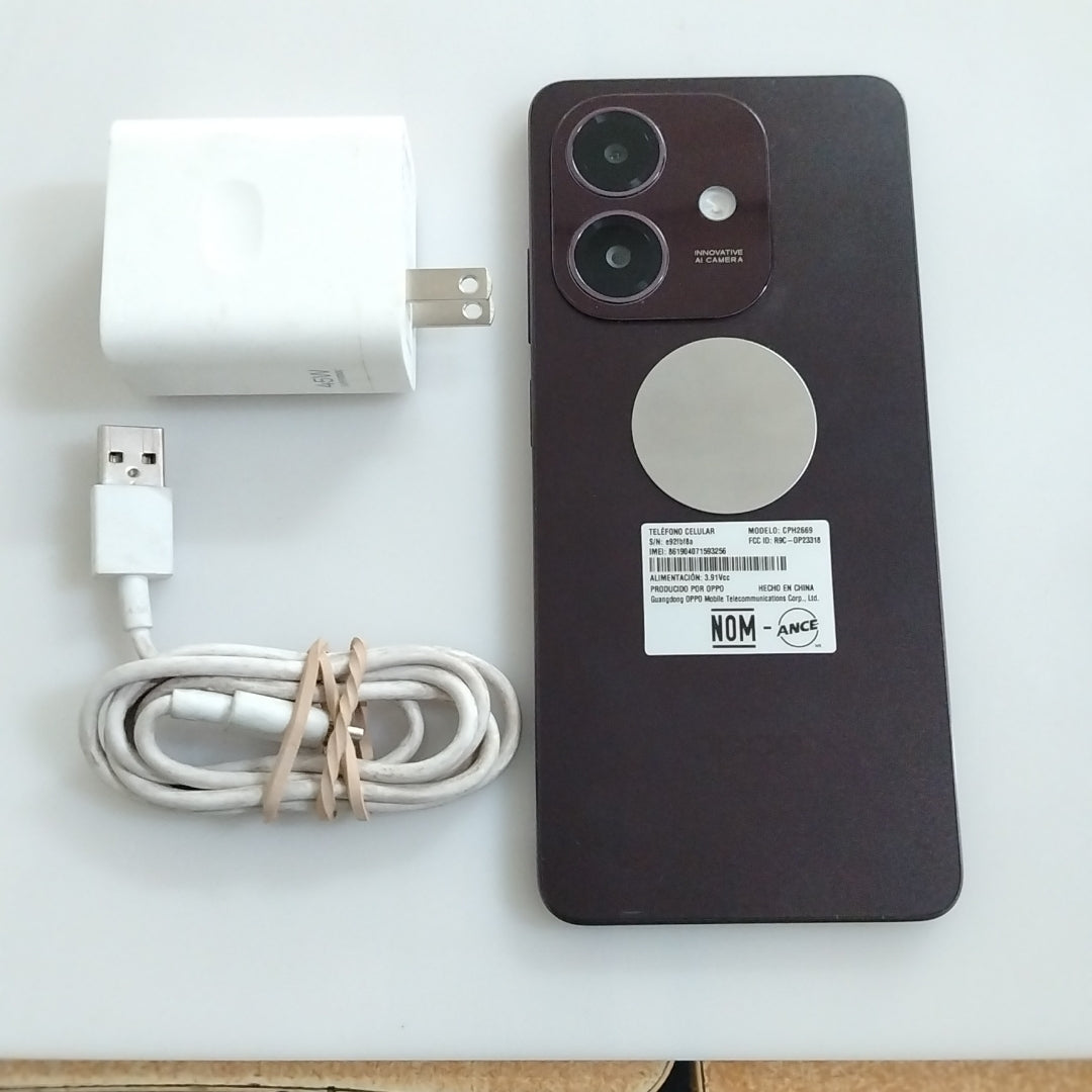 CELULAR OPPO  A40 CPH2669 (2024) 256 GB 4 GB RAM (SEMINUEVO)