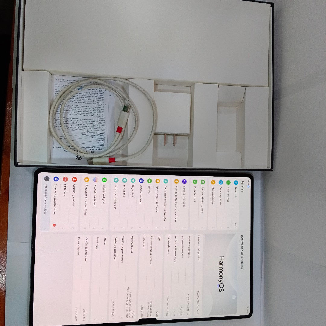 TABLETA HUAWEI MATEPAD PRO 13.2"  PCE-W29 (2023) 256 GB 12 GB RAM (SEMINUEVO)