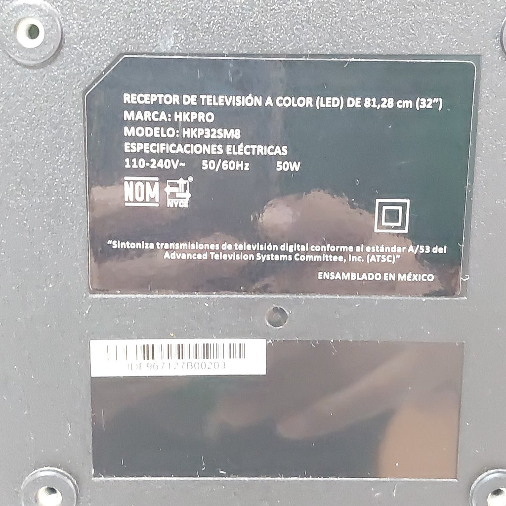 PANTALLA HKPRO HKP32SM8 (2019) 32" LED HD (SEMINUEVO)