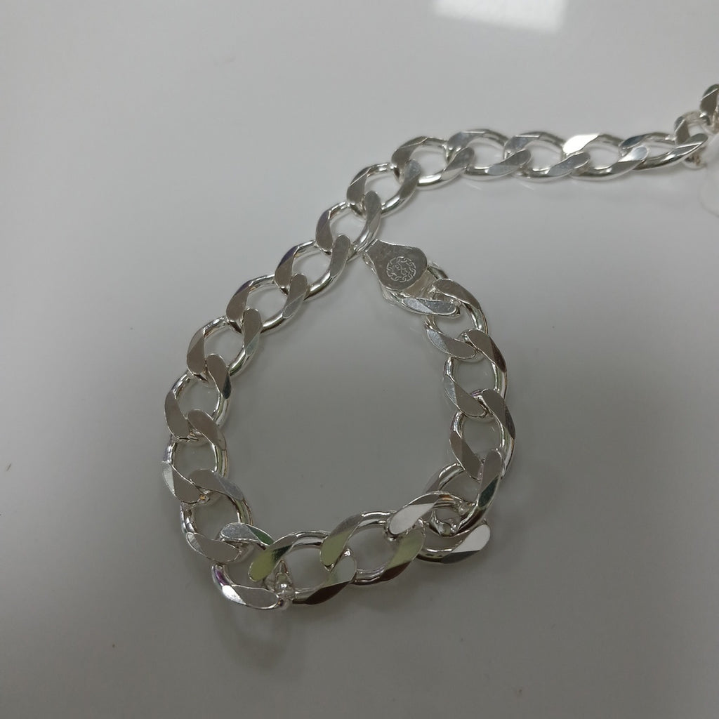 PULSERA BARBADA PLATA .925 19G (NUEVO)