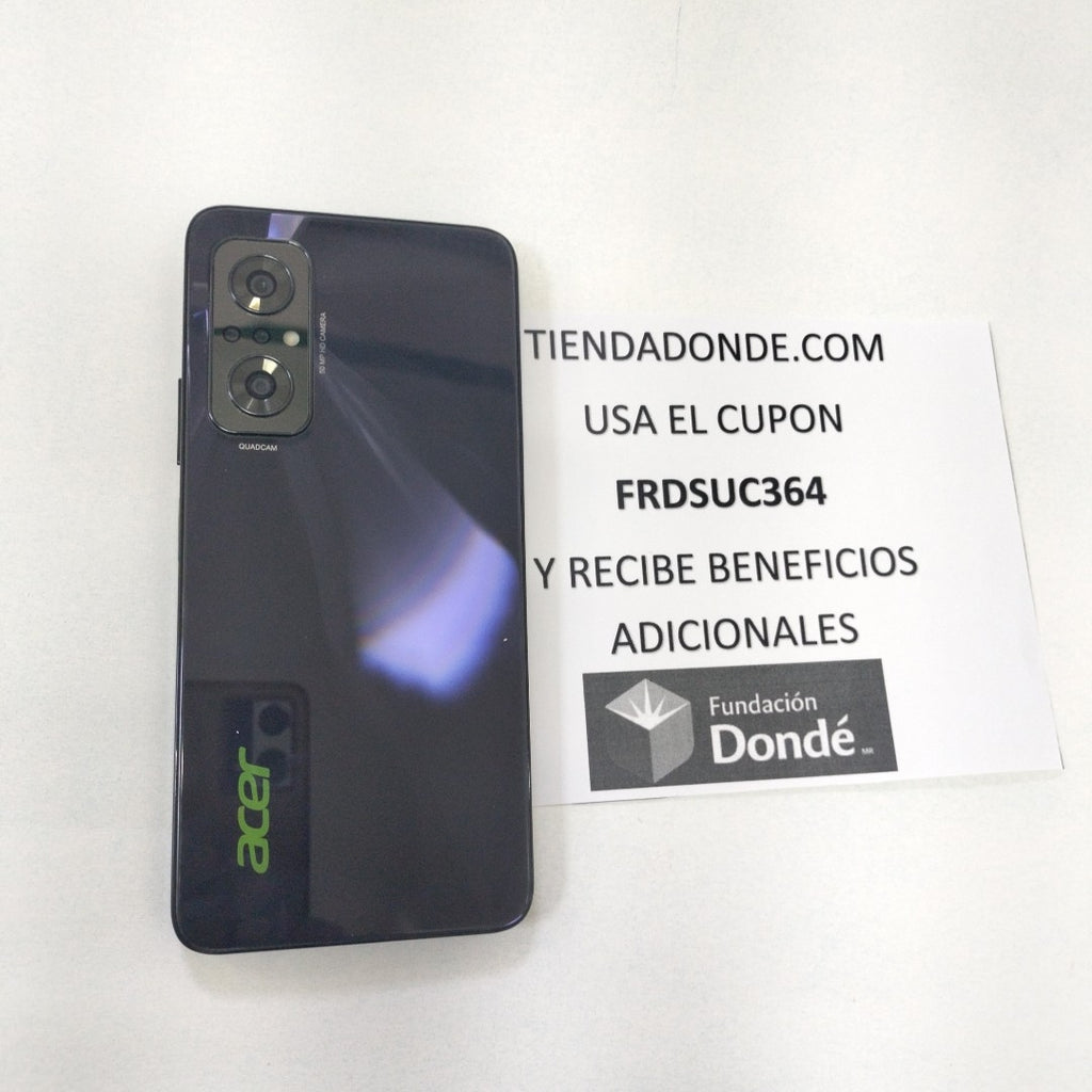 CELULAR ACER SOSPIRO AX64 256 GB 6 GB RAM (SEMINUEVO)