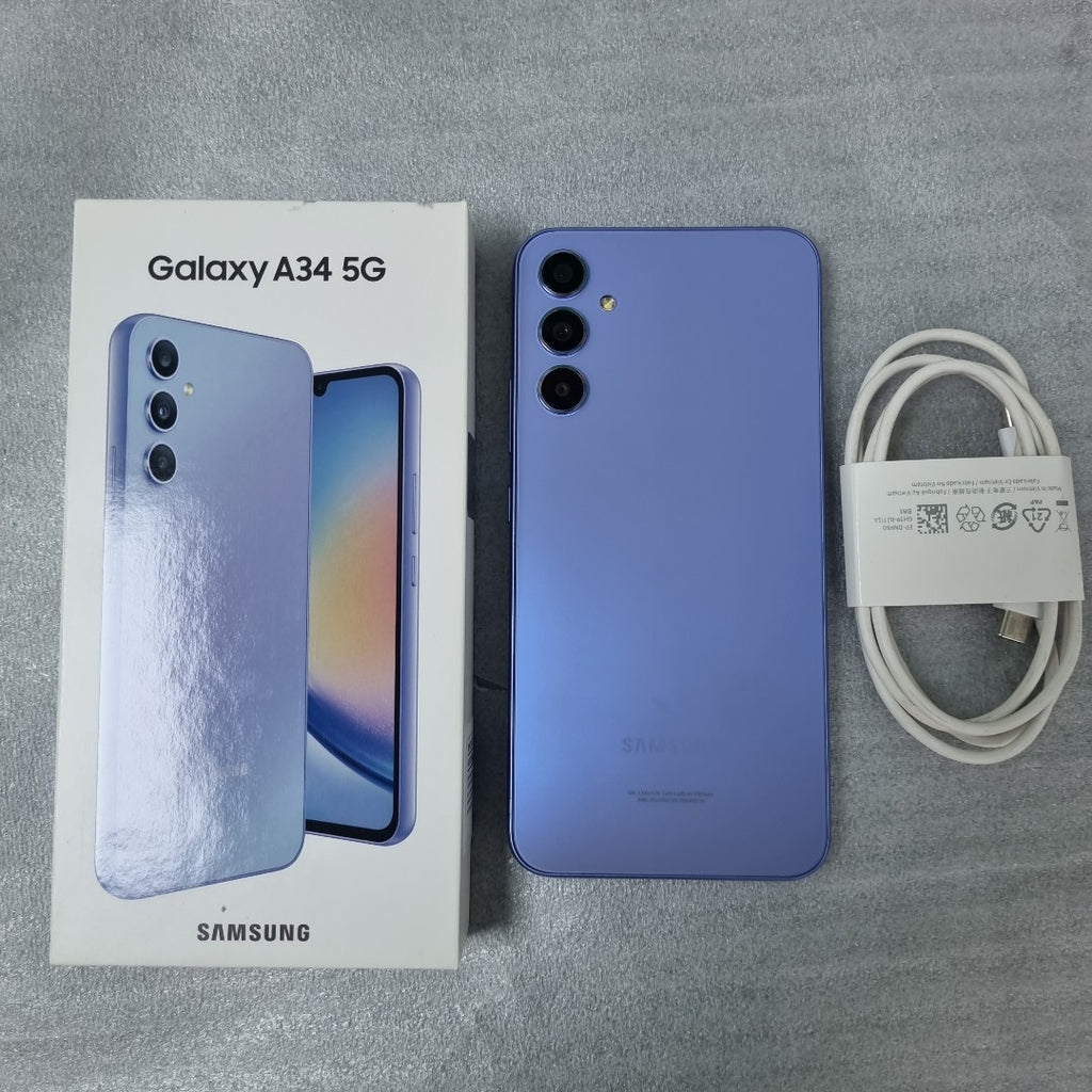 CELULAR SAMSUNG GALAXY A34 5G SM-A346M/N 128 GB 6 GB RAM (SEMINUEVO)