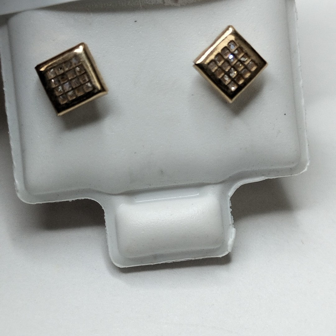 BROQUELES ORO 10K 1 (NUEVO)