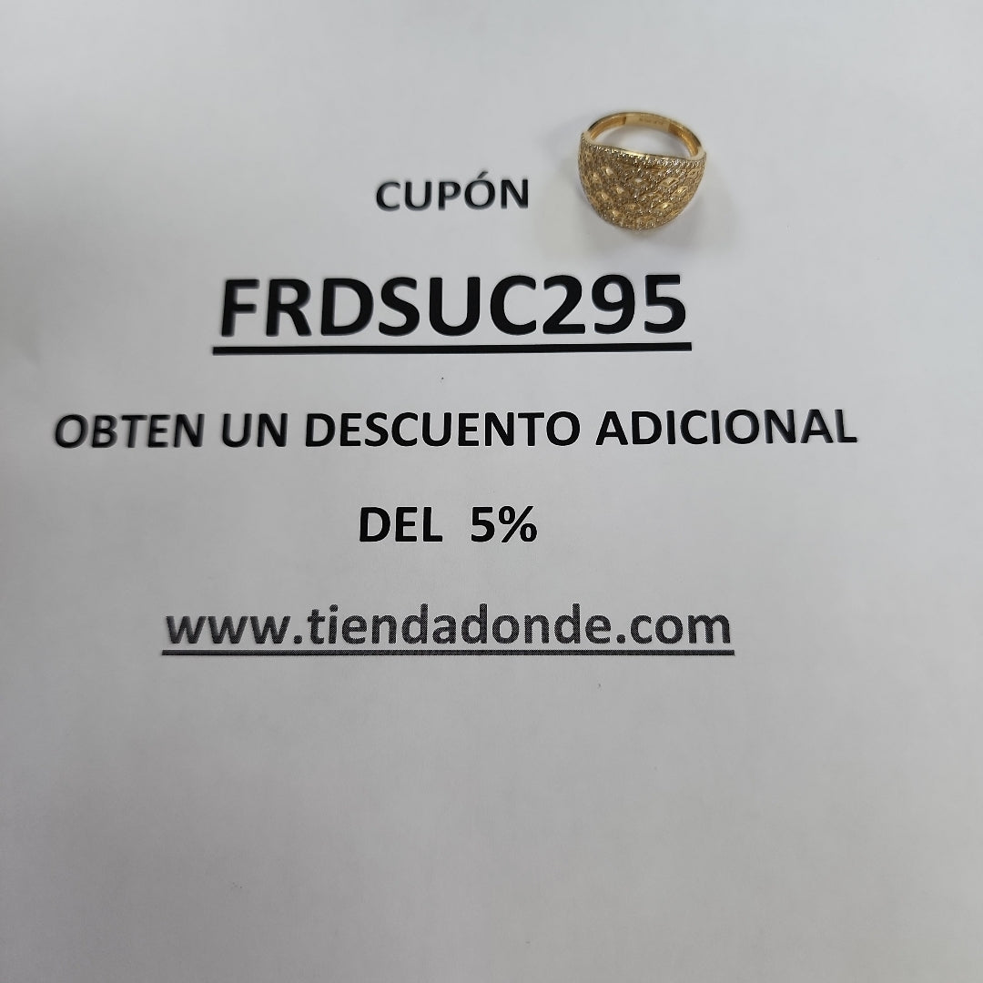 ANILLOS DAMA ORO 14K 4.1 (NUEVO)