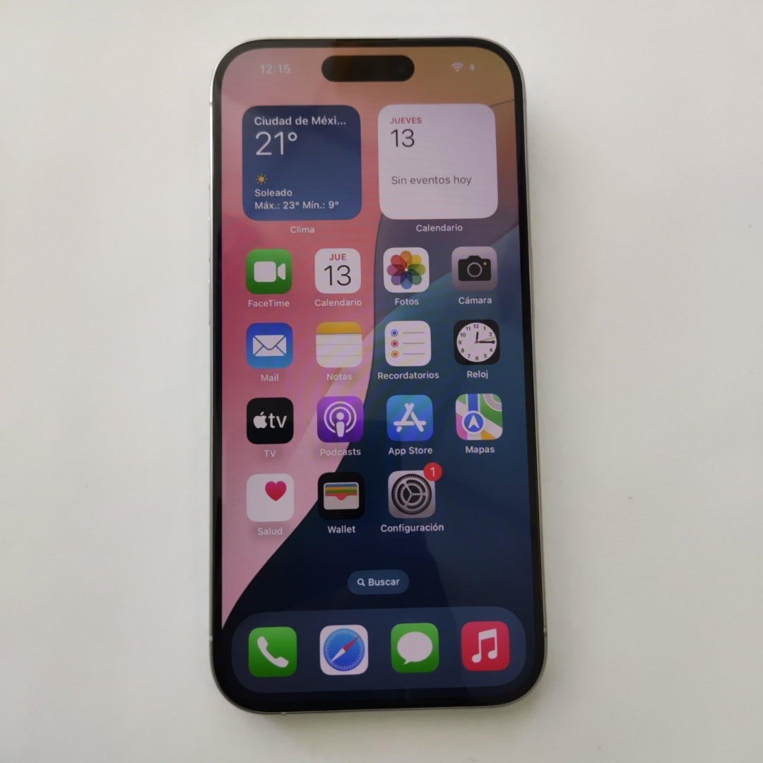 CELULAR APPLE IPHONE 15 PRO A3101 128 GB 8 GB RAM (SEMINUEVO)