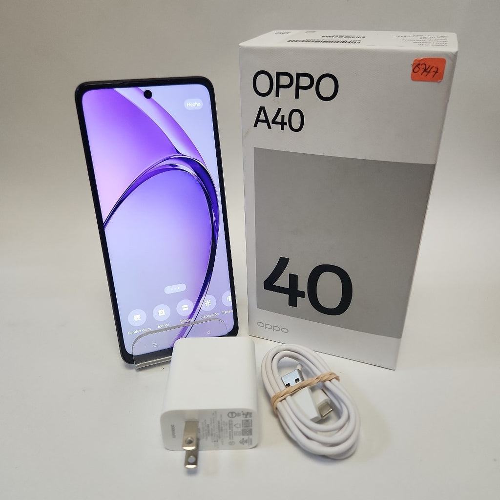 CELULAR OPPO  A40 CPH2669 (2024) 256 GB 4 GB RAM (SEMINUEVO)