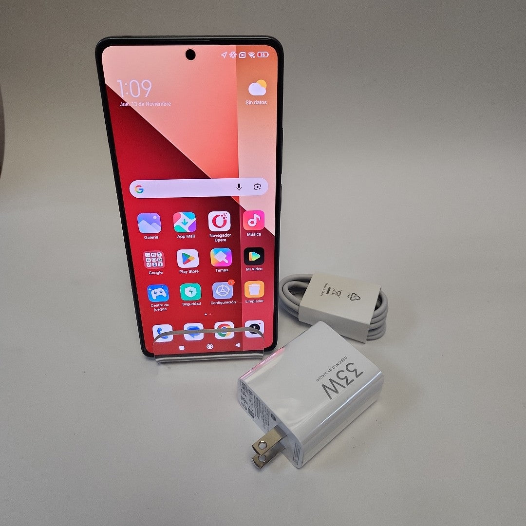 CELULAR XIAOMI REDMI NOTE 13 PRO 23117RA68G (2023) 256 GB 8 GB RAM (SEMINUEVO)