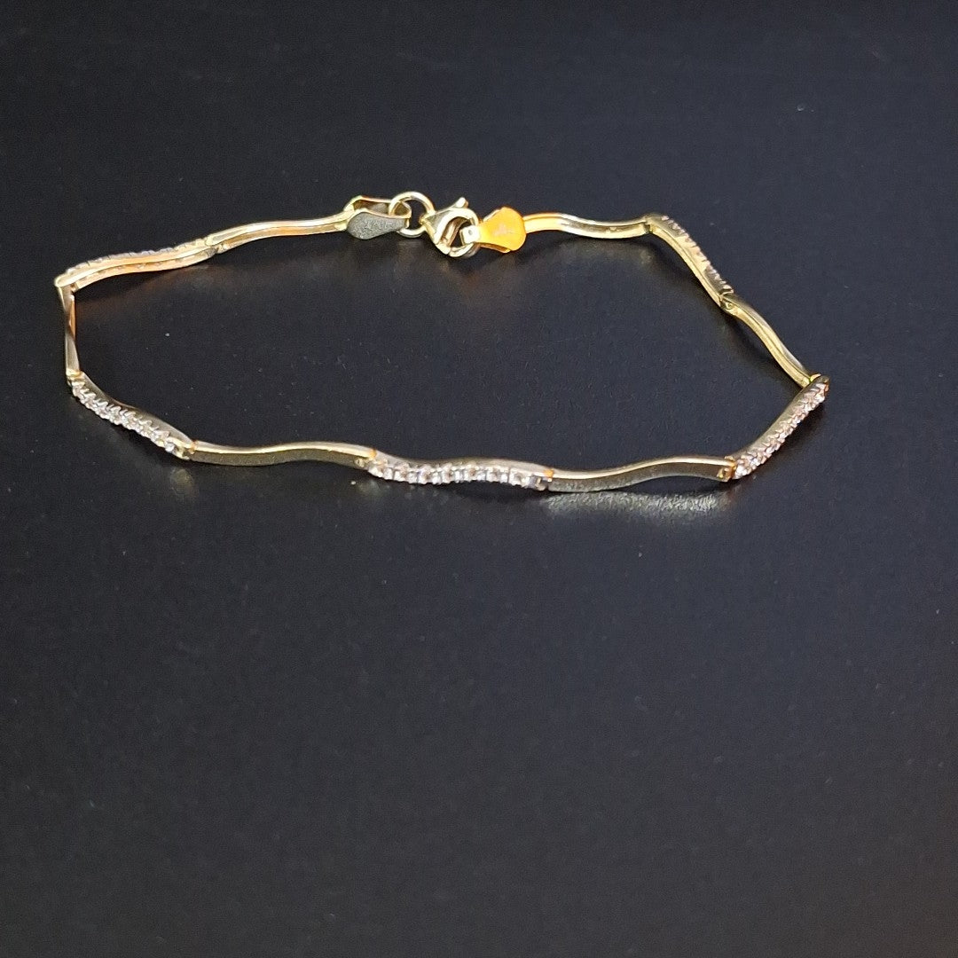 PULSERAS DAMA ORO 14K 3.6 (NUEVO)