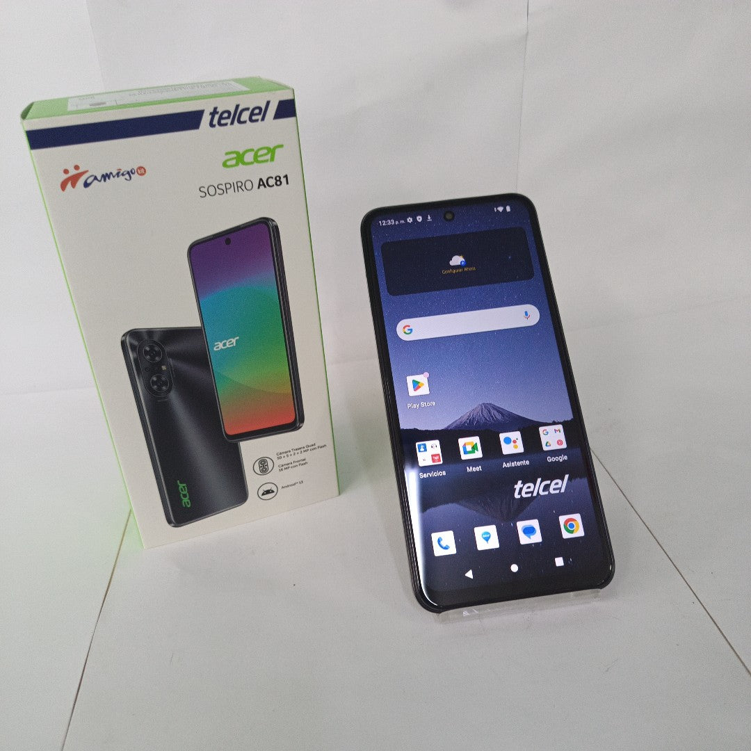 CELULAR ACER SOSPIRO AC81 (2023) 128 GB 6 GB RAM (SEMINUEVO)