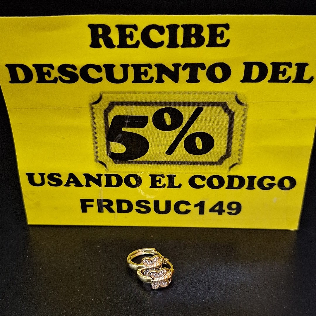 HUGGIES ORO 14K 1.7 (NUEVO)