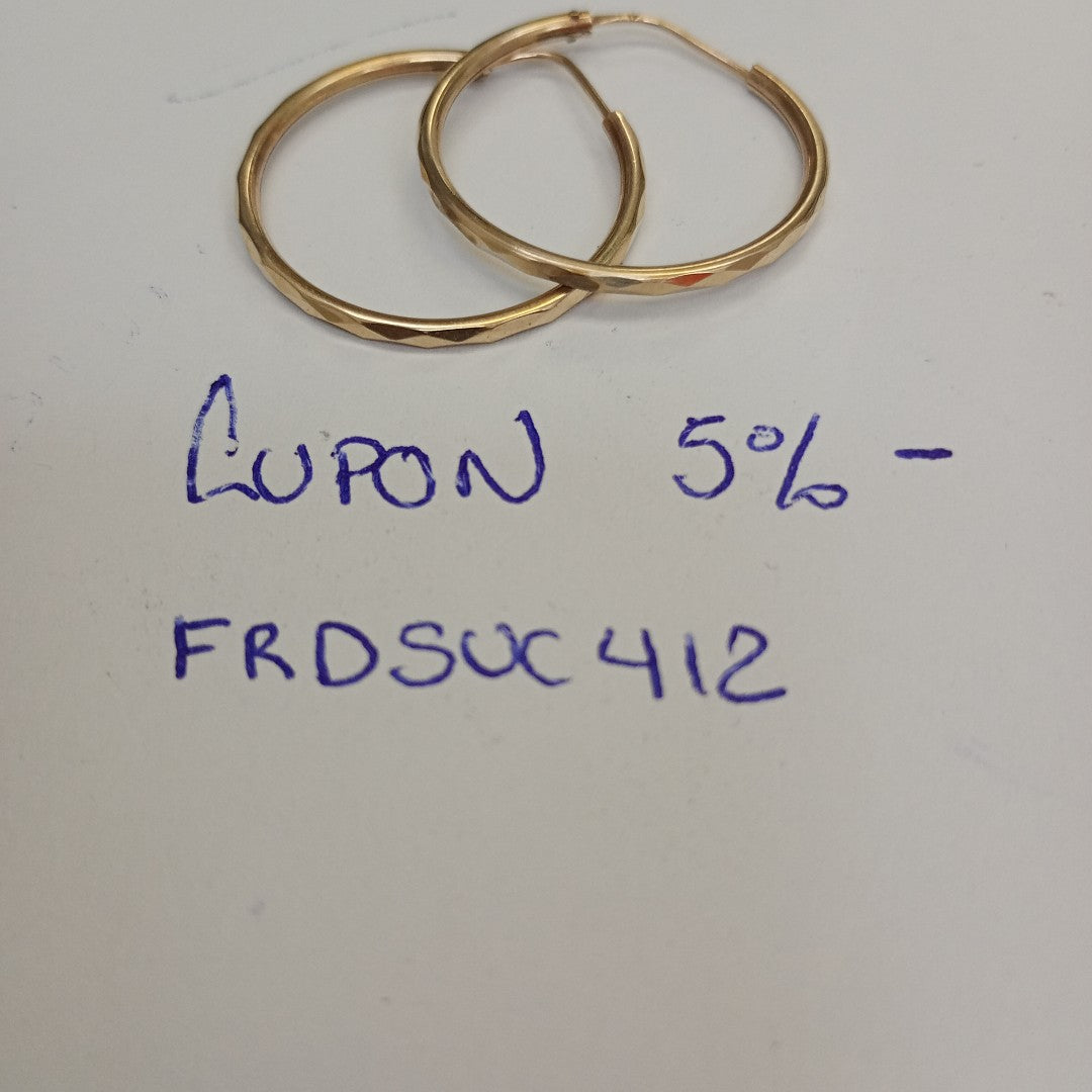 ARRACADAS PAR. ORO. 10 K 1.7 GRMS (SEMINUEVO)