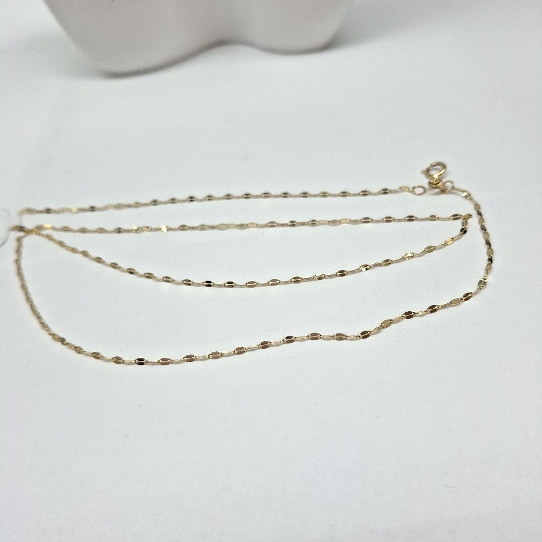 CADENA ORO 10 K 0,90 GRMS (SEMINUEVO)