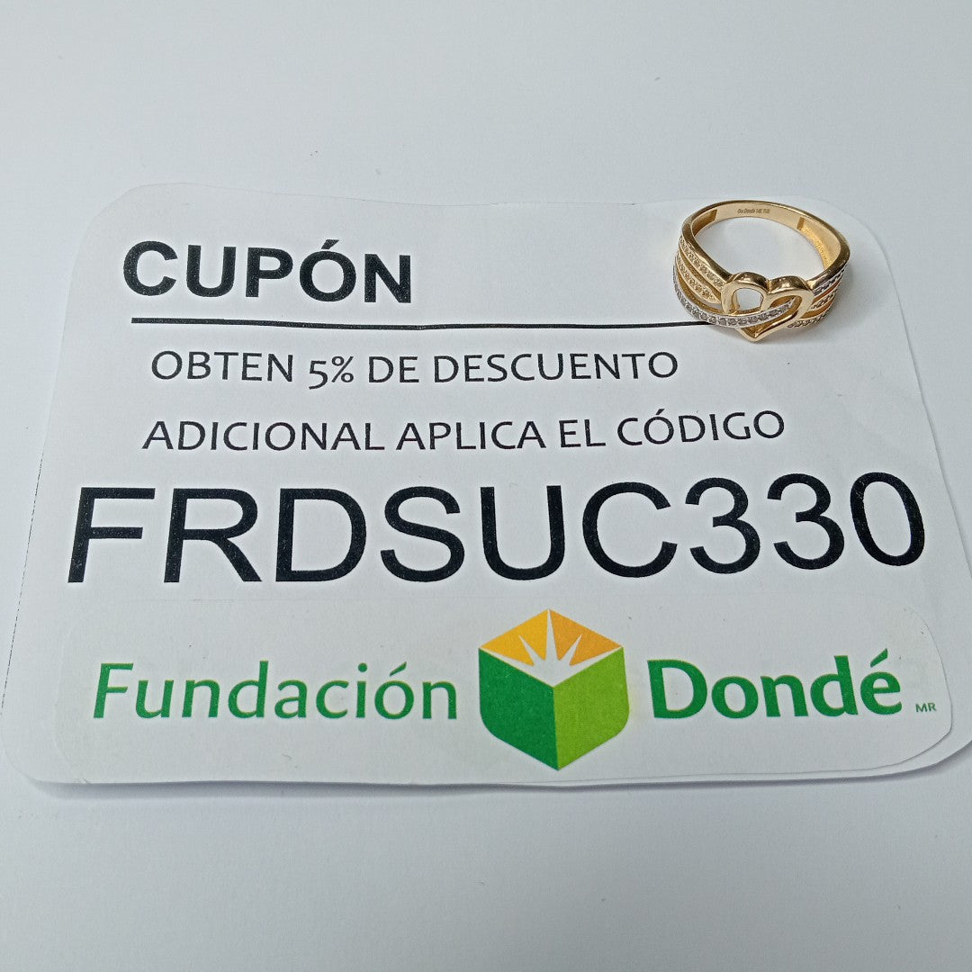 ANILLOS DAMA ORO 14K 3.4 (NUEVO)