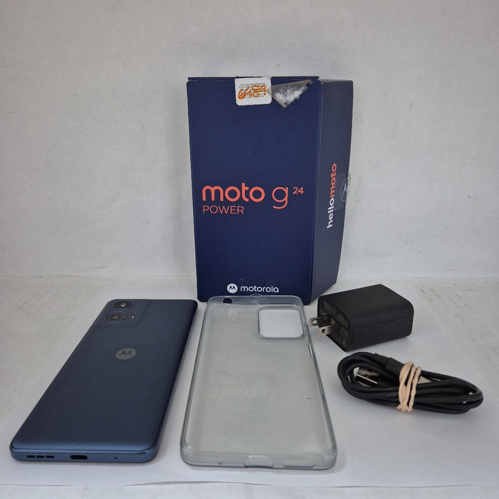 CELULAR MOTOROLA MOTO G24 POWER XT2425-1 (2024) 256 GB 4 GB RAM (SEMINUEVO)