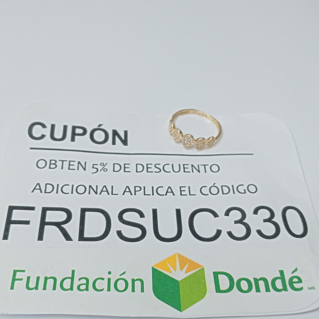 ANILLOS DAMA ORO 14K 1.3 (NUEVO)