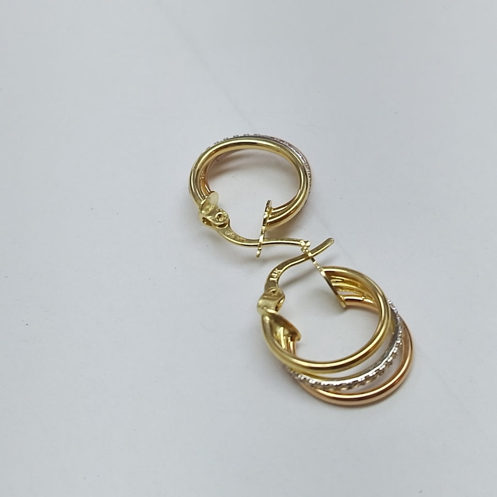 ARRACADAS ORO 14K 2.6 (NUEVO)