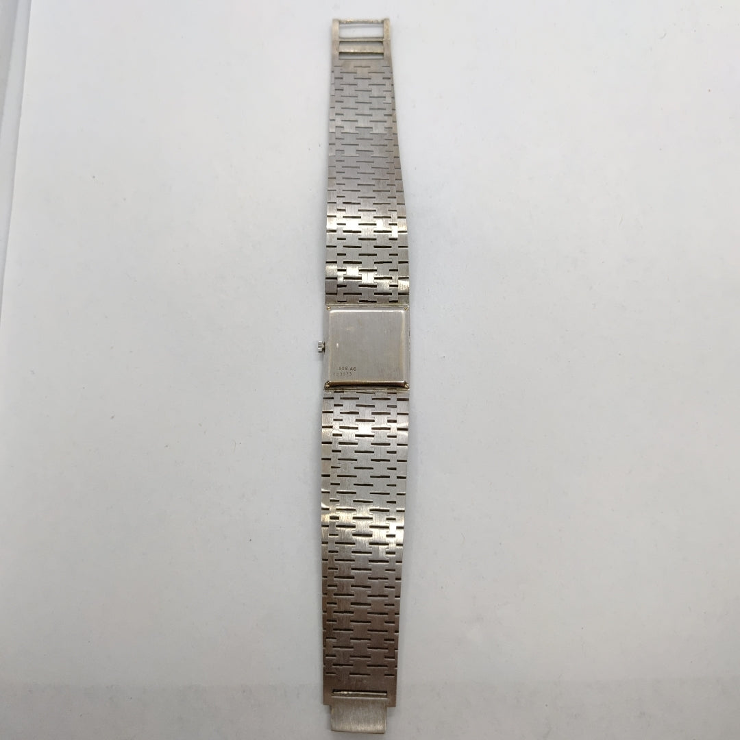 RELOJ CAJA Y PULSO ORO. ORO BLANCO. 18 K 90 GRMS (SEMINUEVO)