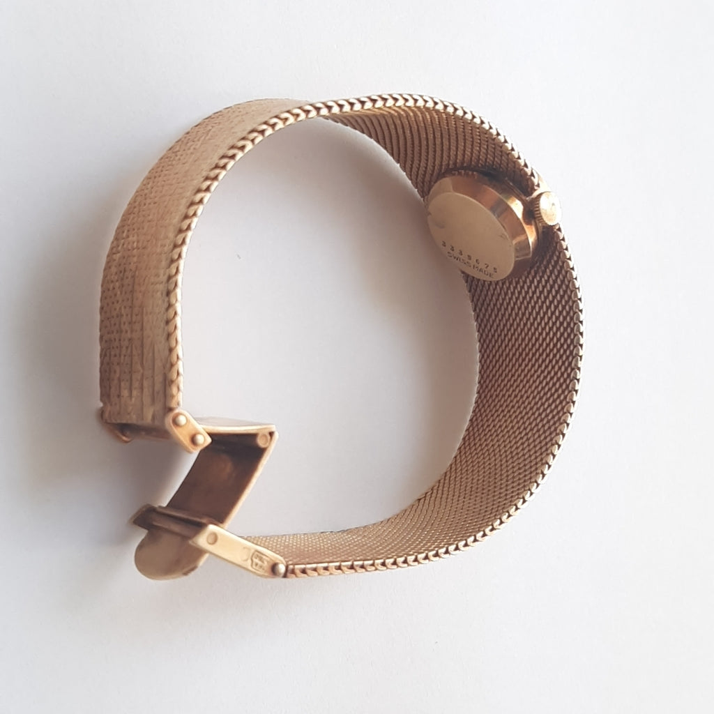 RELOJ CAJA ACERO PULSO ORO. ORO. 18 K 50.4 GRMS (SEMINUEVO)