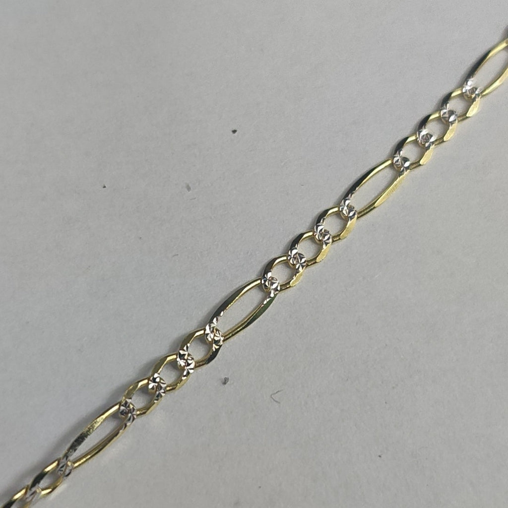 CADENAS CARTIER 3 1 DIAMANTADA ORO 14K 7.3 (NUEVO)