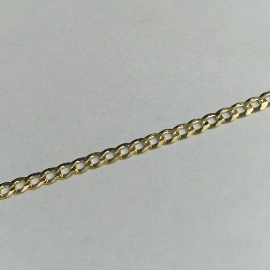 CADENAS BARBADA AMARILLA ORO 14K 6.6 (NUEVO)