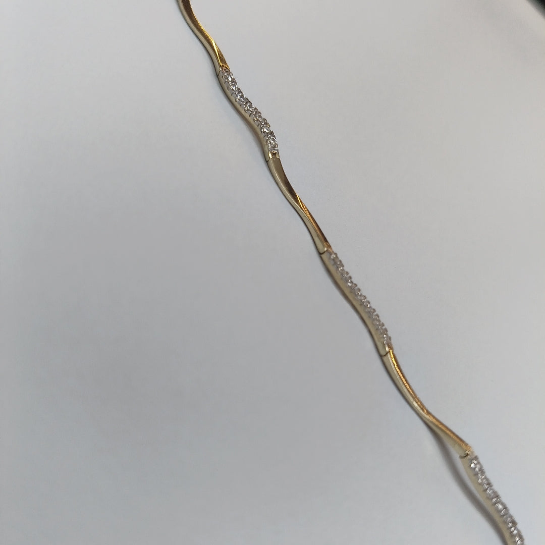 PULSERAS DAMA ORO 14K 3.6 (NUEVO)