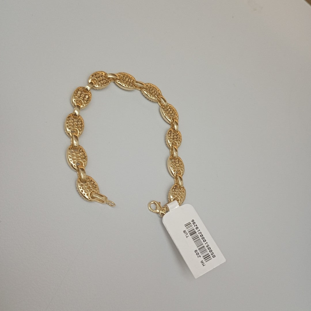 PULSERAS DAMA ORO 14K 12.7 (NUEVO)