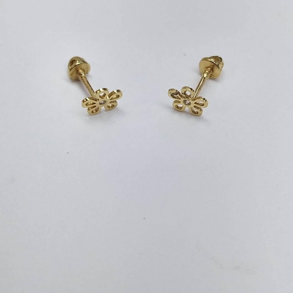 BROQUELES ORO 14K 1 (NUEVO)